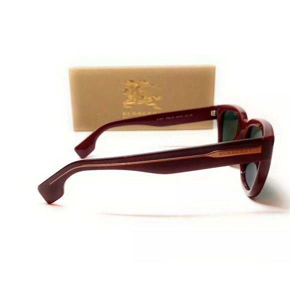 Burberry Women\'s Bordeaux Dark Green Sunglasses!